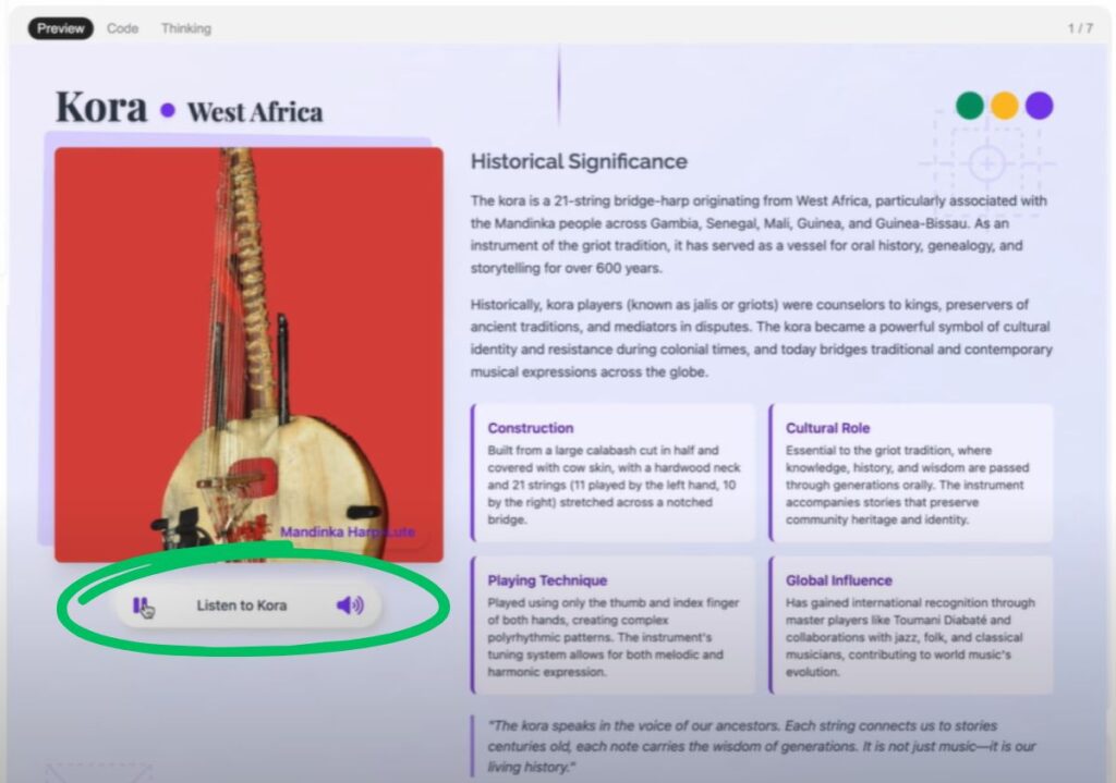 Audio clips using Genspark AI